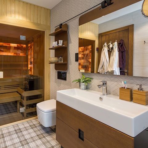 All of you living in a house, have you ever considered having a bathroom with private wooden sauna in your bedroom? 🛁
#a1identity #a1designhub
.
📂 Residential Interior Design
.
#bathdesign #bathroomdesign #bathroomstyle #masterbath #masterbathroom #bathroomideas #residentialdesign #interior_design #interiordesignideas #interiorstyle #interiorgoals #interior4inspo #interiorinspiration #beautifulmatters #homeinterior #homedesign #homedesignideas #homestyle #inspohome #happyhomedesigner #myhousebeautiful #myhomestyle #homeadore #interior_and_living #decorcrushing #decortiles #tilestyle #tilelove