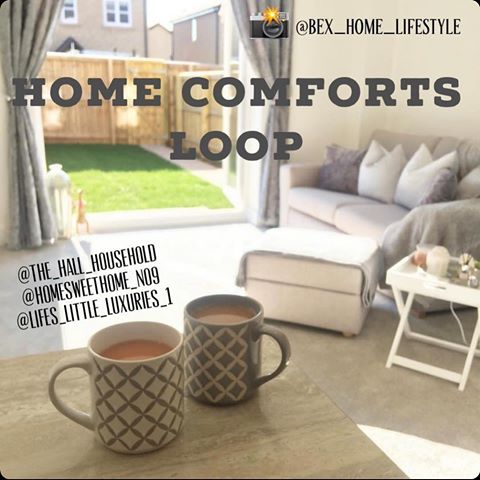 💖🏡HOME COMFORTS LOOP 🏡💖
. 
Come join our interior loop, a way to gain followers & find accounts with the same interests like home decor!
. 📸 @bex_home_lifestyle
. 
How to join
. 💖FOLLOW THE HOSTS:
@the_hall_household
@homesweethome_no9
@lifes_little_luxuries_1
.
💖FOLLOW THE GUEST HOSTS:
@homeatbournvillepark
@no15stchristophers
@mummy_to_ferel_kids
.
💖 Follow this hashtag #HOMECOMFORTSLOOP - comment 𝗙𝗼𝘂𝗿 words or more on each loop post . 💖 to Join the loop DM one of the hosts
. 💖 Please dont FOLLOW to UNFOLLOW, we are all here to support each other.
. 💖 You must be following all hosts. But you only need follow the other accounts that you like the look of 💖
. ⚠️ Do not steal this loop photo. Only people in the loop chat have permission for use. If YOU steal this photo You will be REPORTED!!⚠️ #homedecor #homeinspo #decorlover #interior4all #homedecorlovers #homecomforts #decor #homesweethome #interior #instahome #cosyhome #homesofinstagram #instagramhome #roseberryhome #roseberry #persimmonhomes #roseberrypersimmon #persimmonroseberry #greyhome #greyhouse #greyandpink #greyansblush #greydecor