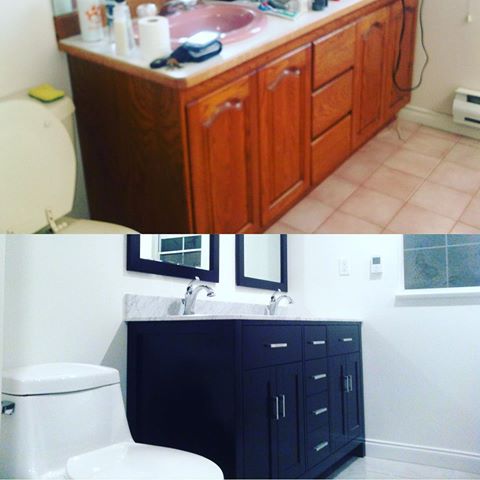 Need a make over for your bathroom call us we can help! (604)560 6382 •
•
•
•
•
#renovation #contractor #bathroomdesign #remodeling #bathroom #bc #britishcolumbia #remodel #plumbing #construction #tiles #electrician #contractors #bath #plumber #constructionworker #sink #tile #ibew #constructionlife #beautifulbc #banheiro #banyo #explorebc #foreman #shower #reno #hvac #bedroom #vancouver