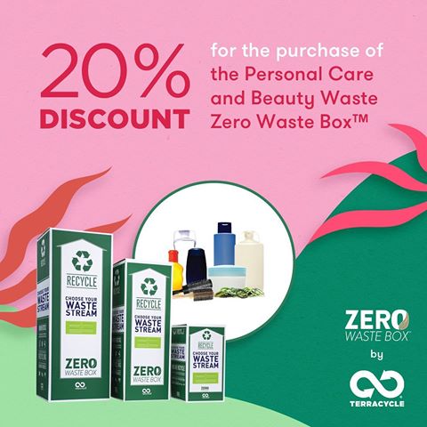 Celebrate summer in zero waste style! 🙌 There's 20% discount on the Personal Care and Beauty Waste Zero Waste Box™ from July 23rd - 24th! 😎☀️ Don't forget to use the discount code SUMMER20 at the checkout (available only for online purchases). Link in bio! #terracycle #zerowaste #zerowastebox #zerowasteboxes #zerowastebathroom #sale #sales #discount #discountcodes #discounted #discountcode #bathroom #beauty #recycle #recycling #recyclingbox #recyclingboxes