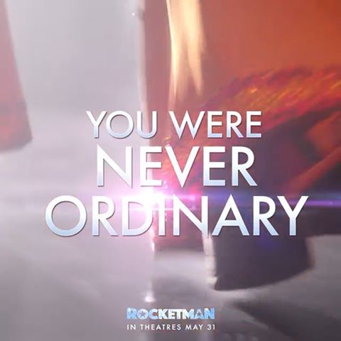 You can show the world that you’re #NeverOrdinary ⭐ by using the #Rocketman 🚀 photo experience! I’m loving all the photos so far, share yours by visiting: Rocketman.Movie/NeverOrdinary
@rocketmanmovie