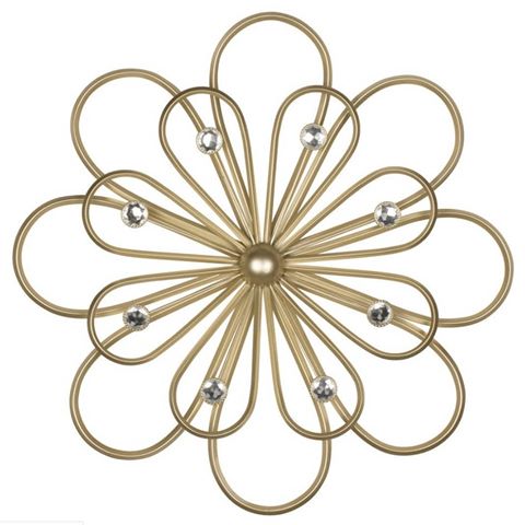 Skylar Flowered Wall Art
A champagne coloured metal flower Wall art with 8 equidistant clear diamantés
55 x 55 x 7.5cm (H x W x D)
Available to buy from HSK Home Ebay and Amazon Store
#shabbychicdecor #shabbychic #interiordesign #interiordecor #homedecor #homedesign #homeaccessories #homestyling #homedecorideas #homeinspiration #homeware #homesweethome #walldecoration #wallart #wallartdecor #walldesign #decorideas #modernhomes #instahome #instahomedesign #instahomedecor #interiordesignlovers #dailydecordose #rusticdecor #contemporarydesign #loveyourhome #idealhome #hskhome