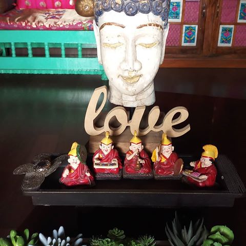 Love's greatest gift is its ability to make everything it touches sacred.
#loveandpeace #mybohohome #bohostyle #instadecor #mydesiswag #instapunekars #interiores#homedecoration #morninginspiration #happyhome #positivevibes #pocketsofmyhome #homeismyhappyplace #howihome #buddha#monks