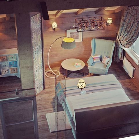 Визуализация спальни в деревянном загородном коттедже. 3d max. Corona renderer
#coronarender #3dmaxdesign #3dvizualization #дизайнинтерьера