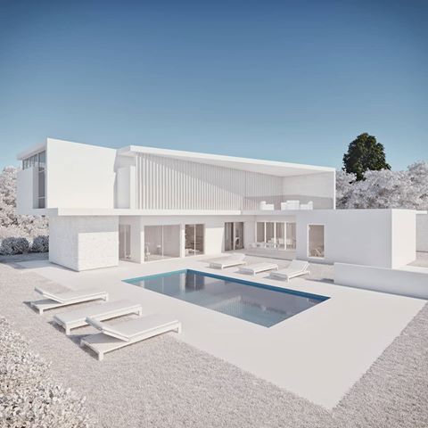 Clay render of a previous project.
Architect: @yiannis87