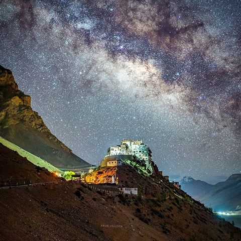 A sky full of stars.
Photo Source: @hegdearun
#keymonastery #himachalpradesh #india #indiapictures #beautifulindia #incredibleindia #dizkvr