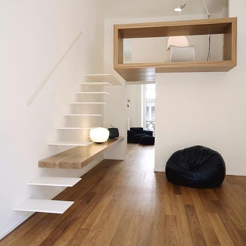 Swipe left! What do you think?
Casa Studio is a 85 sqm. apartment coupled with simplicity and harmony. The apartment offers a variety of stunning features; e.g. the floating stairs leading to the mezzanine studio, hidden storage, and the three-dimensional use of space. The home is designed by @studioata and is located in #Turin #Italy
📷 by @beppegiardino_ph
•
•
•
#minimalista #architectural #moderninteriordesign #interior_and_living #livingroomdecor #moderndesignfurniture #archidaily #minimalisticstyle #designbuild #interiorlove #minimaldesign #contemporarystyle #luxurystyle #modernarchitecture #livingroomdecoration #myhouseidea #interiordesignideas #contemporaryinteriors #interiordecoration #contemporaryinterior #interiorstyle #homehunting #beautifulhomes #luxurydesign