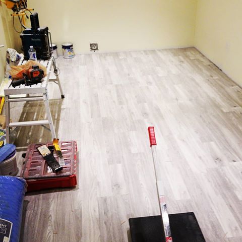 #adamsproflooring #laminate #laminateflooring #flooring #basementremodel #renovation