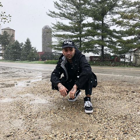 Rare photo of me: Weather proof caps still available online with FREE shipping on all U.S. orders. (No code needed) CROOKOFHEARTS.com
