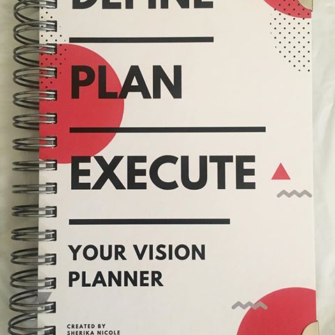 Define - Plan - EXECUTE Your Vision #planner is here!!! Get Yours!!! *
*
*
Excited to announce that you can now place your orders for your very own DEFINE - PLAN -EXECUTE YOUR VISION PLANNER 🔛💃🏾🙌🏾 Click the LINK in our bio for more details about the #dpeyourvision #planner!!! *
*
*
It’s an amazing #planner that will help you stay on track with your goals and/or goal. EXECUTION!!! Created by ME @imsherikanicole 💁🏾‍♀️
*
*
*
Define your goals
*
*
*
What do you want to achieve this year? *
*
*
Make sure that your defining realistic goals...EXECUTION!!! *
*
*
*
Now is the time!!!!
*
*
*
#faith #byfaith #trustyourprocess ™️ #workforit  #Goals #planners #plannerstickers #motivation #inspire #workhard #plannercommunity  #entrepreneur #keepthefaith #wisdom #purpose #vision #girlboss #hope #define #plan #execute #trust #ad #books #beaboutit #saturday #planneraddict