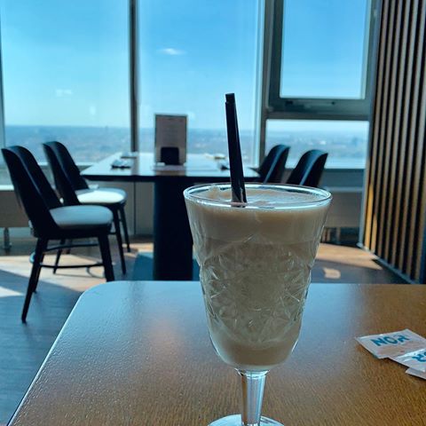 💙#sunday #late #breakfast #coffee #instafood #nor #sky #up #36th #floor #view #weekend #spring #bucharest #romania #ig_bucharest #ig_romania #europe #ig_europe #east #moments #tb #beautifulplaces #theplacetobe #localeasy_app