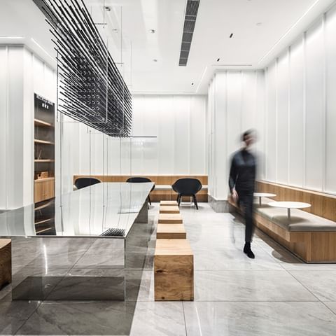 In this tea drinking space, a modern approach, which is more related to young people, is employed to reshape Chinese traditional calligraphy and explore the possibility of calligraphy in the context of new era, achieving the high-level integration between the space design and Heytea's brand spirit.
Project by MOC DESIGN OFFICE
Photo by ArchiTranslator
-
#architonic #design #architecture #interior #interiordesign #mocdesignoffice #heytea #teadrinking #chinesedesign #calligraphy #chinesetradition #chinesecalligraphy #modernspaces #interiorinspiration #cafeinterior #designlovers #interiorlovers #architecturelovers #archilovers #designspiration #archstagram #instadesign #Zhengzhou #China