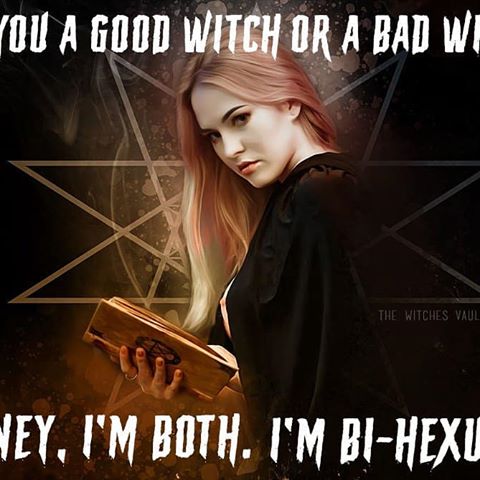 Are you a good witch or a bad witch? 🌙🔮
Get all your witchy goodies NOW from The Witches Vault ✨ https://thewitchesvault.com/ ✨
.
.
#witchaesthetic #witchyvibes #badwitch #goodwitch #thewitchesvault #online #shopping #spooky #meme #witchesofinstagram #halloween