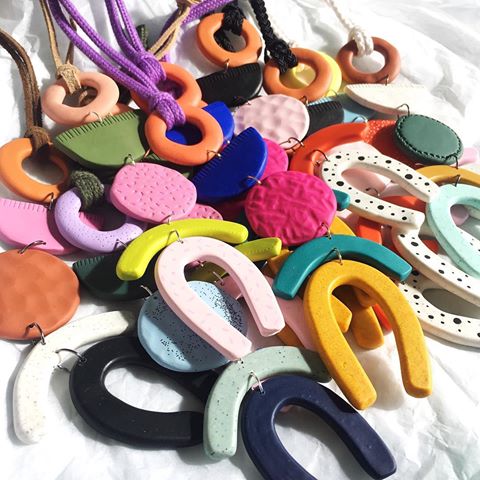 Delivery day! Just some of the Makin' Shapes Wall Hangings I'll be dropping off at @zudis_concept_store today! Any excuse to visit this homewares heaven! 😜
.
#makelifecolourful
.
.
.
.
.
.
.
.
.
.
#wallhanging #miniwallhanging #claywallhanging #clayplay #wallgallery #polymerclaydesign  #earthydecor #organicshapes #readytohang #oneofakinddesigns #colorfulhome #brightspaceswelove #mycolorfulcasa #brightboldhome #colourfulhome #colorfuldecor #myeclecticmix #colourfuldecor #bohodecor #homewares #mentone #baysidemelbourne #mentonebeach