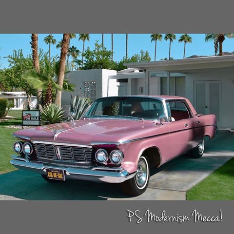 1963 IMPERIAL LE BARON + MCM CANYON VIEW ESTATES HOUSE.  Photo by CarlosVargas @carlv12 #1963imperial #1963imperiallebaron #63imperial #classiccar #mcmhouse #midcenturymodernhouse #palmspringsmodern #canyonviewestates 
#vintagecar #modernhome #classiccarsculture #classiccar #americancars #americancar #americana #midcenturyhouse #midcentury #midcenturyhome #midcenturymodern #midcenturyarchitecture #vintagedesign #palmspringslifestyle #modernlifestyle #palmspringsmodernity #modernismweek #modernismmecca