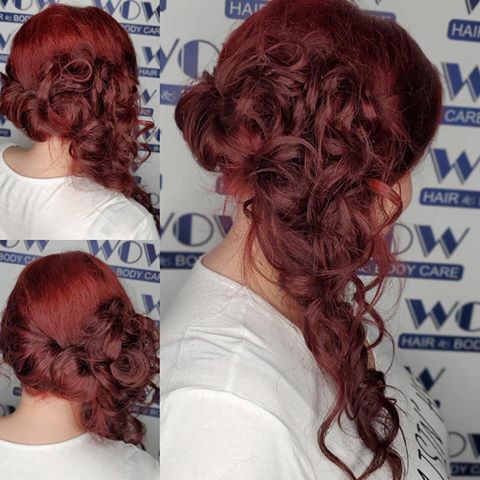 Updos by Brittany! @brittany_schuitema #instapicoftheday #wowhairandbodycare #updo #promupdo #promhair #april #danceupdo #love #hair #salon #beautiful #insta #instagood #happy