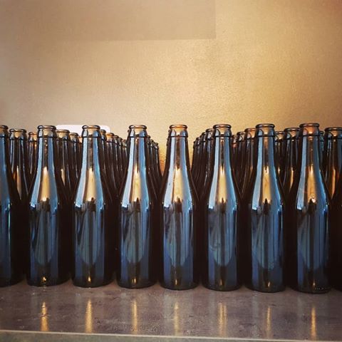 80 bottles cleaned and ready for tomorrows bottle fill day! 80 bottles of Belgian tripel👌 #beer #cerveza #bier #craftbeer #homebrewery #brewing #belgian #tripel #diy #instagood #instabeer #heavenly