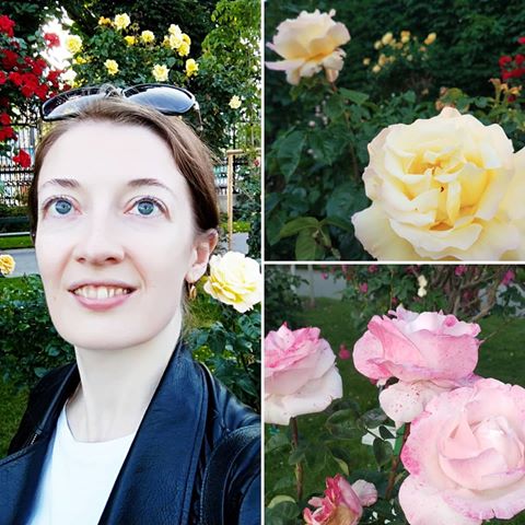 #latergram #vienna❤️ #selfie #vienna #osterreich #austria #traveling #vacation #garden #vienna🇦🇹 #вена #австрия #roses #me #myself #I #colour
