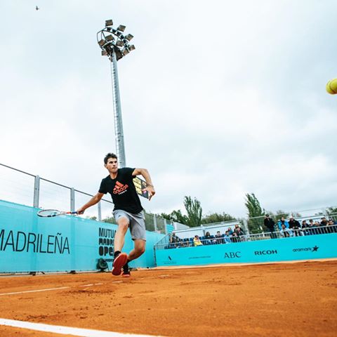 Practice in Madrid 🎾💪
Tomorrow 3rd round 💫 📸 @max.foidl 
#cajamagica #createdwithadidas #givesyouwings #4ocean