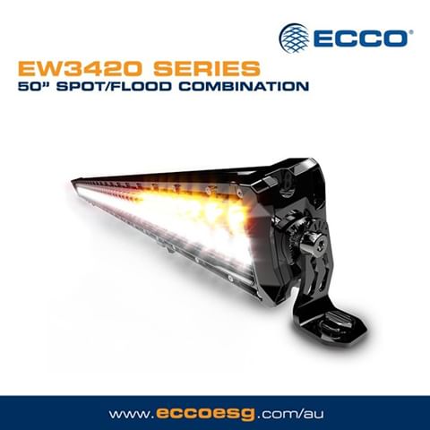 Our combination utility bar utilises exclusive optics to combine a high-intensity Safety Director™ with the powerful illumination output of a worklight. Steadyburn amber mode is ideal for inclement weather and high-dust environments. #ecco #safety #lighting