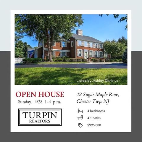 JOIN US TODAY!!! 1-4pm for a Collaborative Open House 🏡 The Hedgerows, a community of 39 luxury homes in Chester Twp. recalling the allure of a New England Village. #linkinbio👆 .
.
.
.
.
.
.
#turpinrealtors #turpinrealestate #morriscountynj #chester #chestertwp #njisntboring #brokeropen​ ​#home #property #architecture​ ​#realestateagent #milliondollarlisting​ ​#luxuryrealestate #design #lifestyle #realty #broker #luxuryliving​ ​#luxuryhomes #inspiration #love​ ​#dreamhome #instagood #instalike​ ​#nofilter #houzz