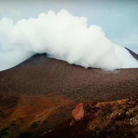 2017 April. Telica Volcano, Leon, Nicaragua. Thick smoke of Telica volcano, one of the most active volcanoes in Nicaragua. Indeed, the heaven declare the glory of God; the sky proclaims the work of His hands.
#indonesiantraveler #wanderlust #doyoutravel #travelmore #goexplore #wonderfulplaces #openmyworld #lovetotravel #roamtheplanet #travelbloggers #travelblogging #bloggersofinstagram #tblogger #thattravelblog #bloggerlife #travellifestyle #travelpreuneur #momentsofmine #postcardfromtheworld #traveltheworld #photooftheday #leon #telica #nicaragua #smoke #volcano #psalms19v1