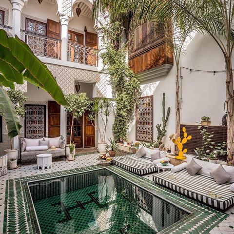 Le Riad Yasmine boutique hotel / Marrakech, Morocco 📷 @boutiquesouk