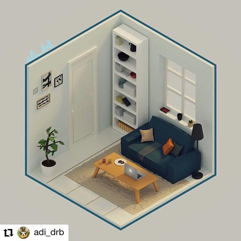 Low Poly Room
Art by @adi_drb ·
·
·
·
·
·
·
·
·
·
·
·
·
·
·
#dailyrender #3ddesign #3dmodeling #blender3d #interiordesignlovers #roomdesign #3d #3dmodel #videogameart #lowpoly #b3d #isometry #render #3dartist #renderzone #interiordesign #virtualworld #illustration #rendering #digitalart #3drender #isometric #isometricdesign #isometricart #dovorart #tinyroom #isometricview