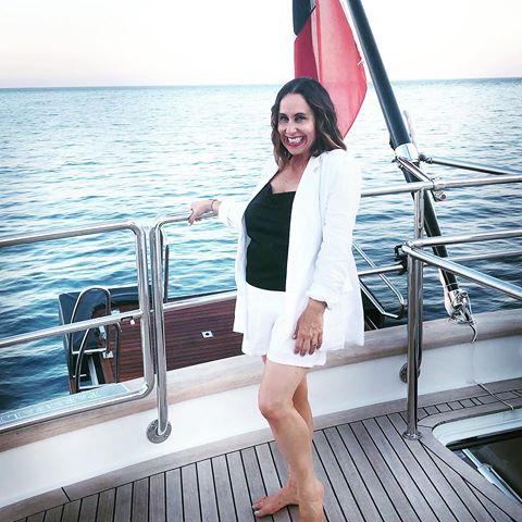 Take me back to Greece. I can’t believe I was on this beautiful boat a week ago!! And can we talk about this adorable @steviesisternewportbeach white shirt suit!! I’m obsessed!! I added this perfect tank and I was ready for dinner and my night at the beach!! http://liketk.it/2CVr9 #liketkit @liketoknow.it #greeceislands #vacaymode #yachtlife #sailinglife #summerfashion