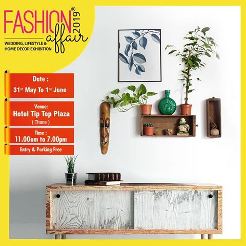 Make your house a dream home 🏠 with handcrafted home decor pieces on display #AtFashionaffair. Now in Thane at Hotel Tip Top Plaza between 31st May - 1st June.
