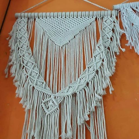 Macrame wall decor for exports. Beautiful Beautiful macrame homeware for bohemian homeliving.  Ready to send by container today.  #bedroomideas #bohemianonlinestore #boohoo #coastalliving #coastalartonlinestore #bedroom #ideas #design #designer #luxury #interior #modern #bed #decor #decoration #homes #decorating #room #project #deco #homedecor #homemade #detail #decoracioninteriores #decoraciondeeventos #lamp #decorator #art #newcollection  #newcollections