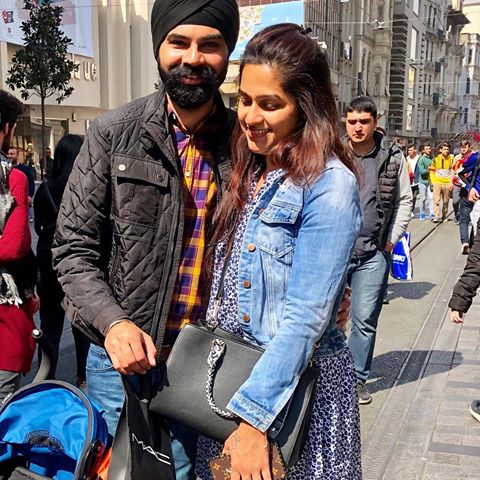 When Bae is happy shopping. 
#streets #of #istanbul