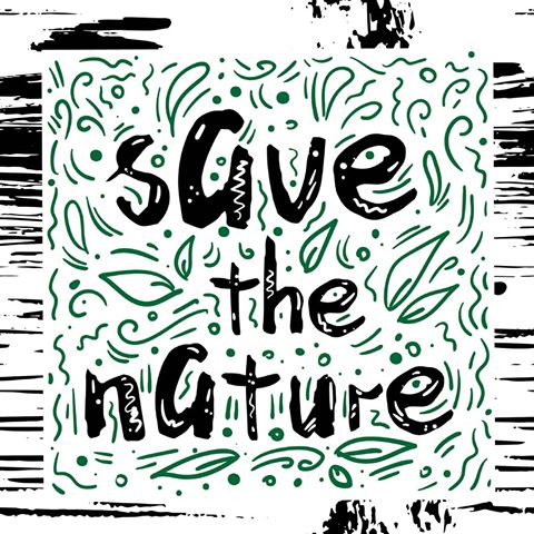 Eco lettering. Save the nature 🌿 #art #draw #illustration #vector #lettering #concept #doodle #рисуюкаждыйдень #иллюстрация #природа #сохранение_природы #вектор #арт #скетч