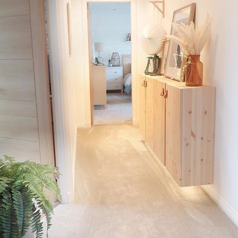 All I can say is ... thank god its fri-yay and if last weeks sunshine could return that would be great 🤷🏼‍♀️... little hallway shot after seeing these units on Adele’s house yday (@hallie_and_harrisons_house)  we swapped out a console table for these @ikeauk IVAR units and wall mounted them ... amazing shoe storage .. happy Friday guys x
.
.
#hall #hallway #hallwaydecor #hallwaystorage #storageideas #ikeahack #interior #interiors #interior_delux #interior_and_living #interiorforinspo #dailydecordetail #heyhomehey #myhomeforhp #home #homedecor #homestyling #homeinterior #myhousebeautiful #myhousethismonth #actualinstagramhomes #actualinstahomes #realhomesofinstagram