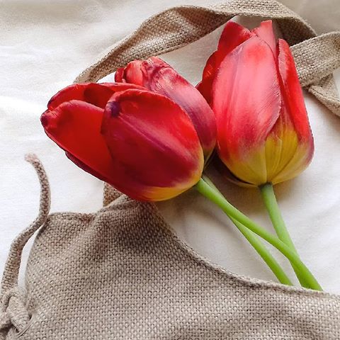 ❤💛❤ #счастье #цветы #апрель #flowerstagram #love #spring #flatlay #huggehome