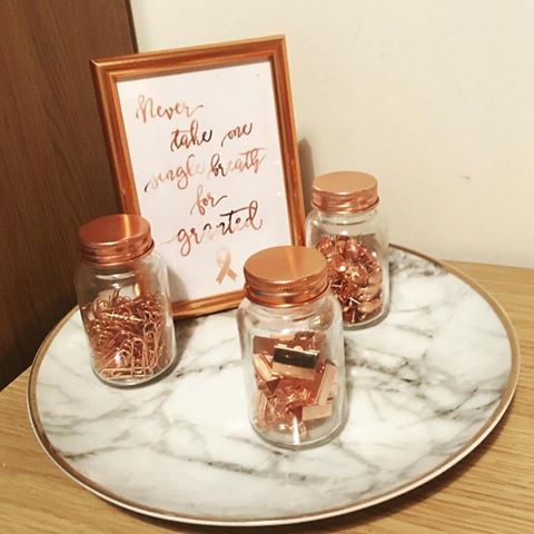 Simple ❤️ #copperinspo #copper #rosegold #gold #rose #marble #roomideas #simple #newlook #asda #homebargains.