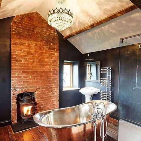 Hands up if you say yes! to fireplaces in bathrooms. Image: @hartdesignconstruction. For more warming inspiration, follow the link: http://bit.ly/F-and-B
.
.
.
.
#bathroom #bathroomdesign #bathroomdecor #bathrooms #bathroompic #bathroomideas #interior #interiordesign #interiors #interior123 #decor #homedecor #interiorstyling #inspiration #design #home #myhome #homes #ideas #beautiful #love #style #luxury #instagood #photooftheday #instamood #foamandbubbles