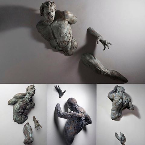 Zoooooooooo mooi, deze beelden uit de serie ‘extra moenia’ van Matteo Pugliese!!! #matteopugliese #kunst #sculptures