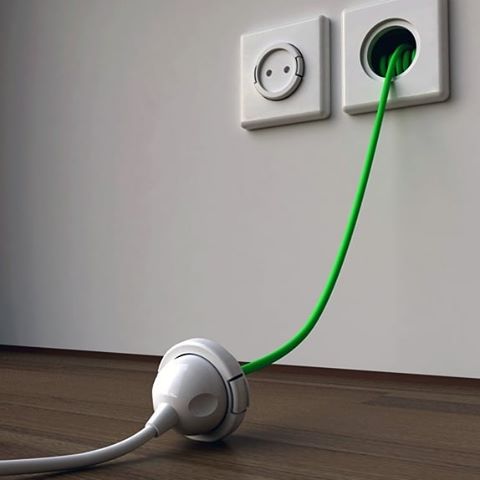 What do you think about this power outlet? 
نظرتون درباره ای پریز برق سیار چیه؟
____________________________
please follow and support us
@az_epoksi 👈👈👈 لطفا
@az_epoksi 👈👈👈 فالو
@az_epoksi 👈👈👈 کنید 
____________________________
According to Farant and based on Engadget's website, an Iranian innovator named Meysam Movahedi has designed a power outlet that allows the exterior of the 1.5-meter power outlet to be extruded in this outlet.
This outlet is very suitable for the use of electrical appliances such as vacuum cleaners, hair dryers and other short-wired electric appliances. The outer core of this outlet is easily recharged to its original location after use. 
به گزارش فارنت و به نقل از پایگاه اینترنتی Engadget  یک مبتکر ایرانی به نام میثم موحدی پریز برقی طراحی کرده است که امکان بیرون آمدن هسته بیرونی پریز برق به مقدار ۱٫۵ متر در این پریز مهیاست .
این پریز برای استفاده از وسایل برقی مانند جاروبرقی و سشوار و خشک کن و سایر وسایل برقی است که سیم کوتاهی دارند، بسیار مناسب است. هسته بیرونی این پریز پس از استفاده به راحتی به محل اولیه خود بازمی‌گردد.