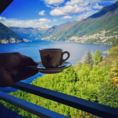 Coffee Time, Como Lake 🇮🇹☕
.
.
.
.
.
.
#coffee #como #lake #lecco #bergamo #milan #lombardy #lake #landscape #italy #italia #french #trip #travel #family #europe #erasmus #world #travel #traveltheworld #mountains #instalike #instamoment