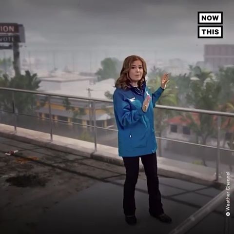 #Regram #RG @nowthisnews:
The @weatherchannel is using immersive, green screen technology to imagine a future devastated by climate change. Learn more about immersive tech by clicking the link in our bio 🔗