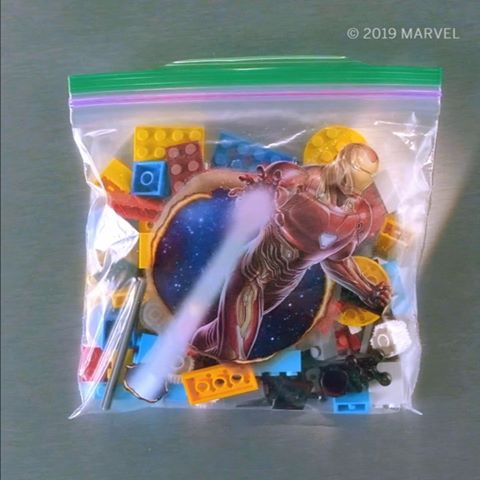Set out to build the future with new #AvengersEndgame-themed @Ziploc® Brand bags! #MakeItMarvel