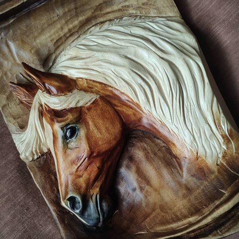 #wood #horse #art #sculpture #handmade