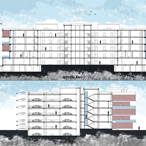 Corporate Office Building.
#architectslifestyle #architecturedesign #architecture #archdaily #Architect #SKArchiteriors #architects #architecturedaily #construction #sections #elevation #architecturalpresentation #officialbuildings #architecturephotography #archidesign #archisketcher
#archiproducts #architecturesketch #modernarchitect #architecture_view