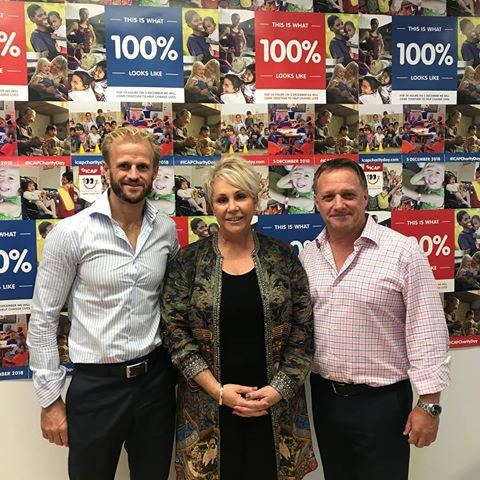 Here is our Manager, Therapeutic Services Sue Buratti with Angus McGilvray and Colin Gilbert from ICAP. Sue visited the team to receive a very generous donation. Our heartfelt thanks to ICAP for nominating us to be a beneficiary of their charity day. These much needed funds have helped fund a children's feedback tool. Thanks again to these ICAP champions, helping us #defendchildhood #ICAP