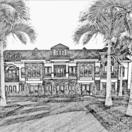 Progress! #architecturedaily #home #architecture #concept #estate #mansion #westpalmbeach