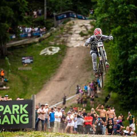 Year after year Leogang’s high speed track provides fans an epic battle with some of the tightest margins all year long. 2019 was no different 🏁🤘🏻⚡️Hit the link in our bio to check out our photo epic from the event ✌🏻// 📸 - @svenmartinphoto #malletdh #weridecb #crankbrothers #mtb #bike 
#dh #dhmtb #cycling #mtblife #bikelife