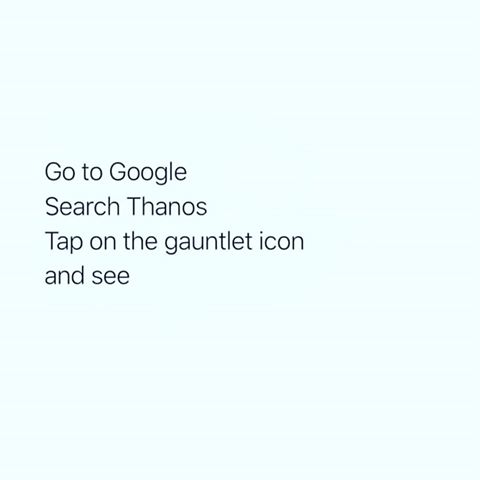#justdoit ... The #power of #snap
#crazy #google #doodle #thanos #avengersendgame #avengers #endgame #marvel #hollywood #marvelstudios #hollywood #movie #stanlee #ironman #thor #captainamerica #gotg #likeforlikes #followforlike #instagood #instagram
