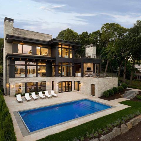 We're taking some time this week to think about some of our most memorable projects over the last year. This contemporary home on Lake Minnetonka is definitely near the top of the list! So innovative in its design -- definitely one-of-a-kind!