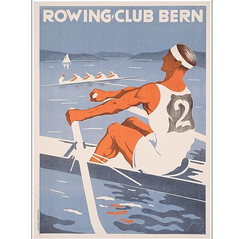 1922 Rowing Club Bern ORIGINALPLAKAT Manifesto ORIGINALE d’epoca 89x119 cm /  ORIGINAL vintage poster (NOT a reproduction!) available at L’IMAGE the leading gallery for ORIGINAL vintage posters INFO@POSTERIMAGE.IT call for a VISIT +39 0182644362 WE ARE at Alassio, Italian Riviera. IL MANIFESTO E’ ARTE, STORIA, CULTURA - Galleria L’IMAGE collabora con musei, istituzioni ed editori internazionali / L’IMAGE gallery collaborates with international museums, institutions and editors #alassio #italianriviera #liguria #plakat #rowing #rowingclub #bern #aare #thunersee #suisse #berne #sport #schweiz #svizzera #1920s #canottaggio #aviron #vintagesports #livingroom #homedesign #artdeco #design #interiordesign #interior #1922